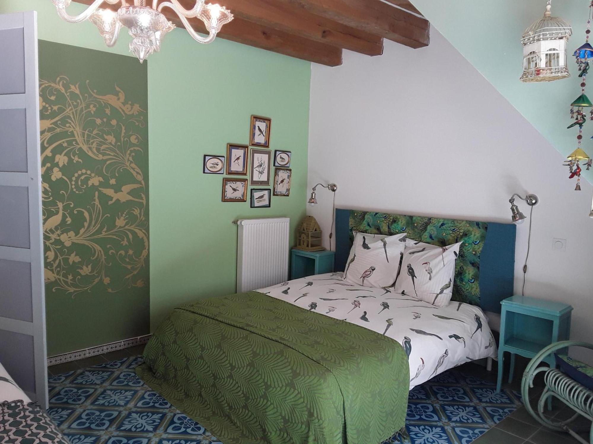'La Menagerie' Bed & Breakfast Châteauvieux Oda fotoğraf