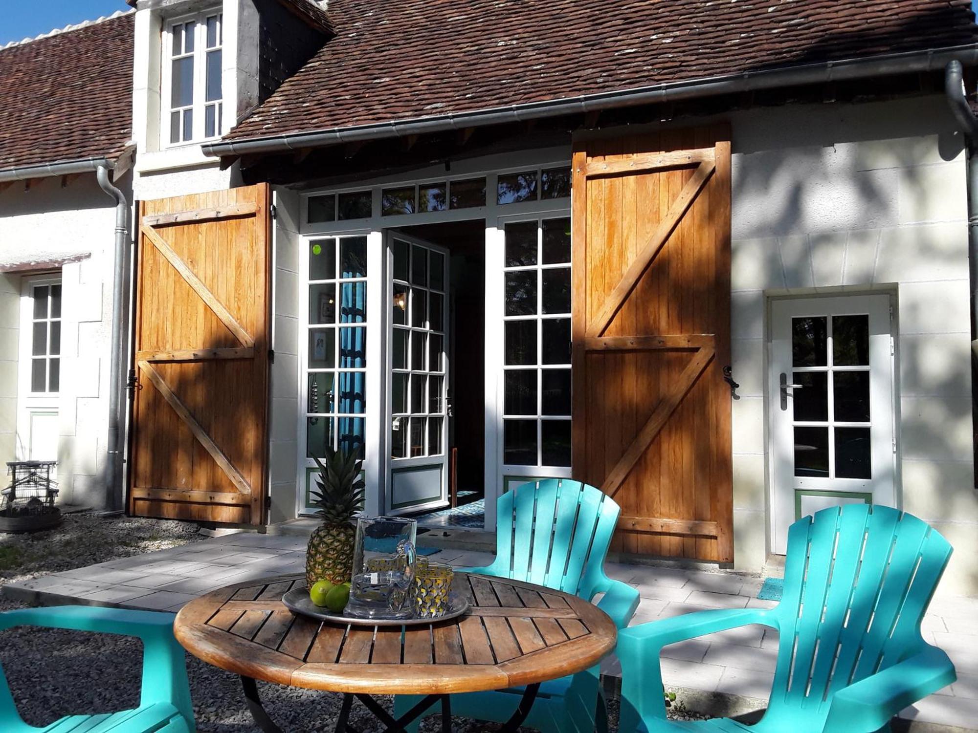 'La Menagerie' Bed & Breakfast Châteauvieux Oda fotoğraf